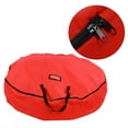thumbnail image 4 of Wreath Storage Bag, Sturdy And Durable Holiday Ornament Organizer, For Indoor Christmas, 4 of 8