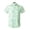 Floral Light Green/Yellow, variant on Allsense Men’s Hawaiian Shirt, Short Sleeve Tropical Floral Button Front, White/Red/Orange, 2XL