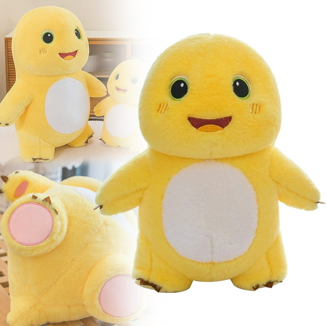 D Ragon Plush Doll Same Decompression Plush Toy Yellow Dinosaur Doll Cute Children Toy