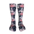 thumbnail image 5 of KLL Rose Flowers Print Cool Socks Men's Women's Crew Socks Funny Crazy Novelty Stockings, 5 of 8