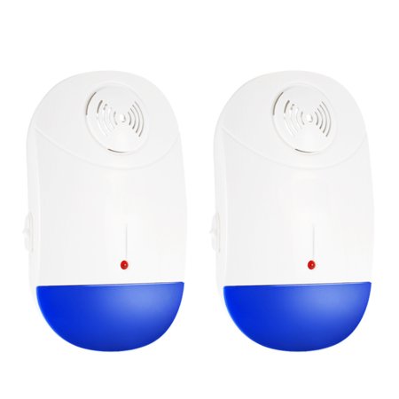 Pack of 2 Electronic Repeller Plug In Repellent for Mice Mosquito Ants Spiders Roaches Repelling AC90V-240V Plug