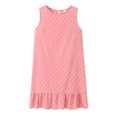 thumbnail image 3 of Vestido de mujer Vestido sin mangas con lunares Vestido sin mangas con volantes sueltos, Rosa, S Inevent AP002113-07, 3 of 5