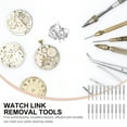 thumbnail image 4 of 20 piezas de herramientas para quitar eslabones de reloj, herramientas para reparar correas de reloj, removedores de correas de reloj, agujas para reparar relojes, 4 of 7