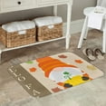 thumbnail image 7 of Pofeuu Hello Fall Gnomes 1 Print Flannel Doormats Rug16"x24"Rug Washable Doormats Indoor Outdoor Rugs for Layered Front Door Mats, Porch, Kitchen, Entryway, 7 of 7