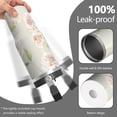 thumbnail image 2 of Floral 30oz Handheld Travel Tumbler with Handle – Double Wall Stainless Steel Insulated Cup, Flip Straw Lid, Leak-Proof & BPA-Free, Durable Hot & Cold Drink Mug,Thanksgiving, Xmas, Spring ,Flower, 2 of 6
