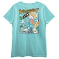 thumbnail image 2 of Back To The Future Anime Art Crew Neck Short Sleeve Mint Women's T-shirt
-XXL, 2 of 7