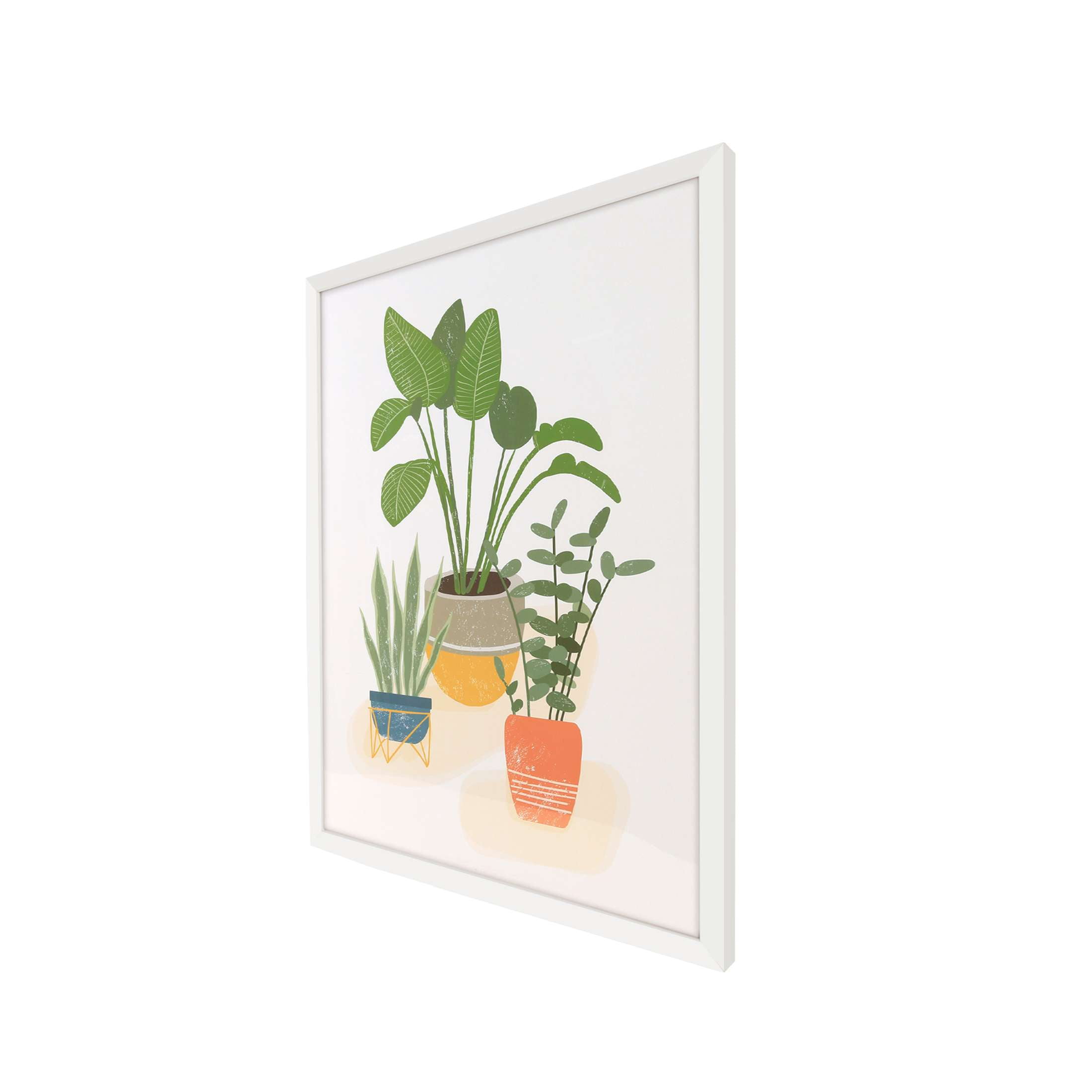 Mainstays – 16x20 Picture Frame – White Thin Flat Profile Wall Photo Frame