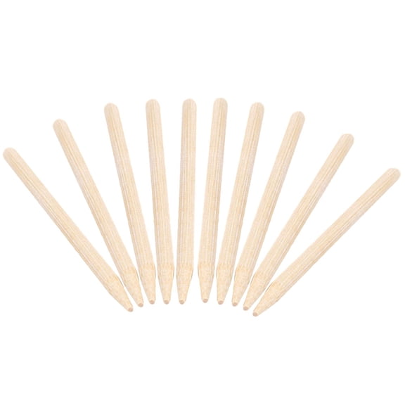 WAXIAYU 50Pcs Wood Stylus Tools for Wooden Sticks 5.67 x 0.24inch