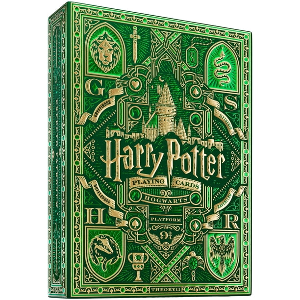 Teoría de naipes 11 Harry Potter Green Slytherin