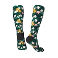 thumbnail image 5 of Lsque Tropical Fruit Printed Crew Socks Men's Women's LightWeight Thin Casual Calf Socks ,Knee High Socks,Cotton Socks, 5 of 9