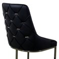 thumbnail image 2 of Silla de Comedor Kessa Muebles Aem 2 Negro 56 x 95 x 65 cm, 2 of 2