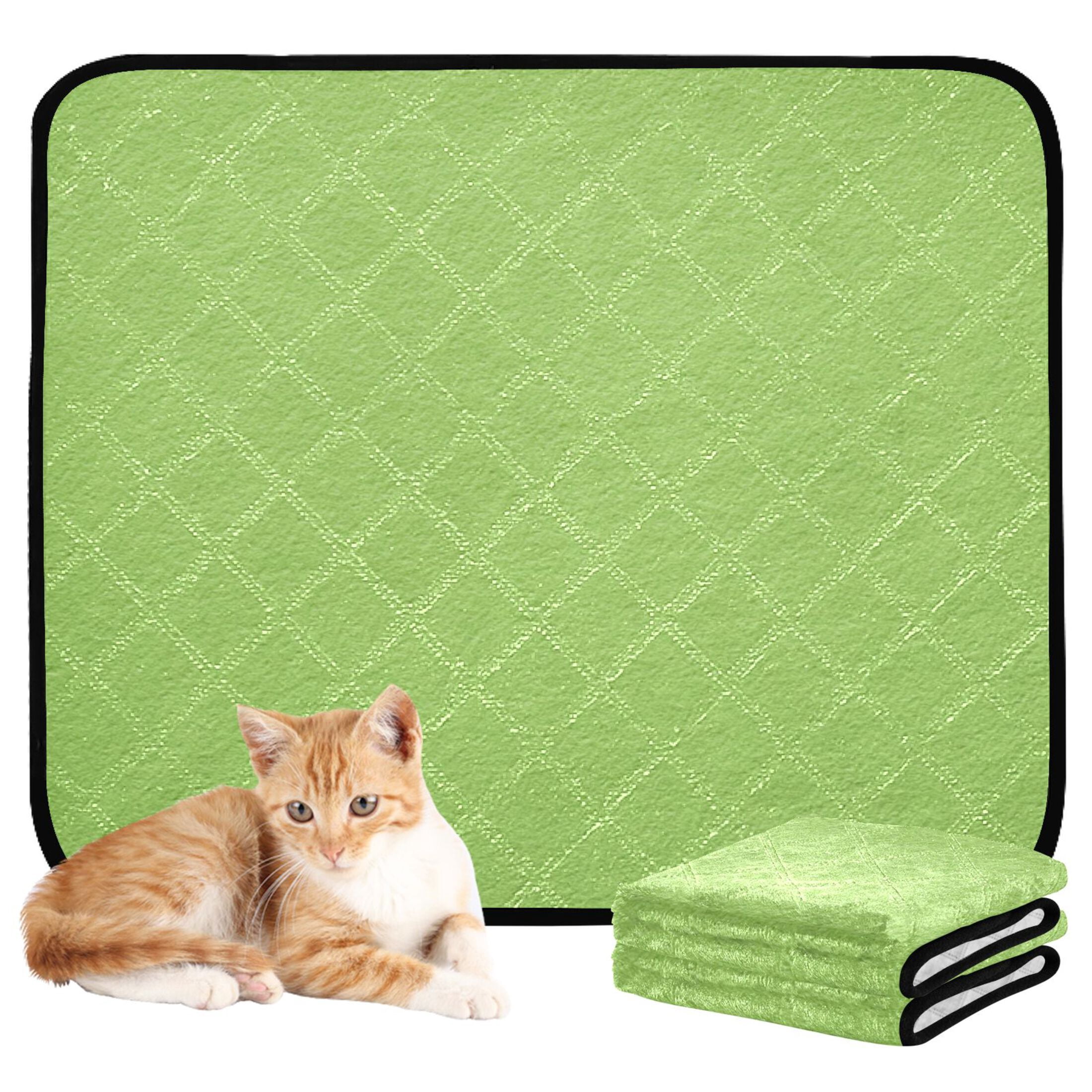 IAUYY Washable Pee Pads for Dogs Smallx3 Absorbent and Leak-Proof Non-Slip Reusable Puppy Pee Pads for Dogs Applicable to Playpen Potty Crate Floral Leopard Print