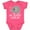 Vintage Hot Pink, variant on Inktastic My Auntie Loves Me Niece Boys or Girls Baby Bodysuit