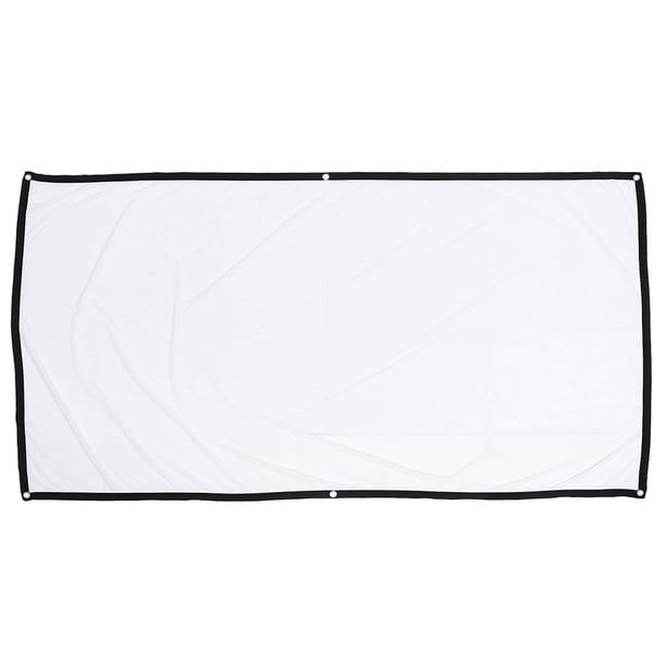 Pantalla de proyección portátil, proyector plegable, cortina para interiores y exteriores, sencilla, gigante, inflable, para cine