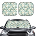 thumbnail image 2 of Haiem Lilies Flowers Car Windshield Sun Shade (2 Pieces) Foldable Windshield Sun Shade Car Accessories for Truck SUV Pickup-Medium, 2 of 7