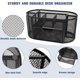 thumbnail image 3 of Organiseur Bureau Multifonctionnel, Rangement Bureau Organisateur de Bureau Porte Stylo Bureau peu Encombrant Desk Papeterie Organizer avec Tiroir et Compartiments en Maille Métallique, 3 of 5