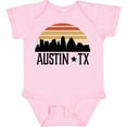 thumbnail image 3 of Inktastic Austin Texas Skyline Vintage Boys or Girls Baby Bodysuit, 3 of 5