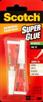 Scotch 2pk Super Glue .07oz