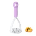 thumbnail image 1 of Machacador de patatas, seguro para utensilios de cocina antiadherentes. Cocina y Gadget de Cocina para triturar y enrollar patatas moradas, 1 of 6