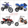 thumbnail image 5 of KAMIER Pastillas de freno de disco para mini bicicleta para 79 cc 97 cc 100 cc 105 cc 2,8 hp Coleman CT100U CC100X Baja Doodle Bug DB30 Monster Moto MMB80 MMB105 Motovox MBX10 49 cc 50 cc SYX Moto Hol, 5 of 5