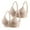 Khaki, variant on LYEAA Sleeping Bra for Women 2 Pack No Wire Wirefree Everyday Bras Push up Breathable Wireless Solid Color Daily Bras Comfortable Shaping Soft Stretch T-Shirt Bras Brown XL