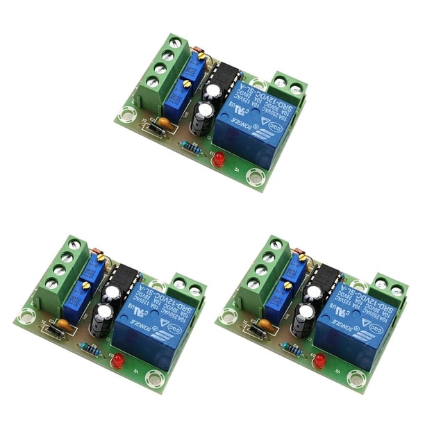 Sidaley Módulo de inteligente de 12 V, placa controladora de fuente de alimentación, interruptor de parada de carga de Type1 NO1