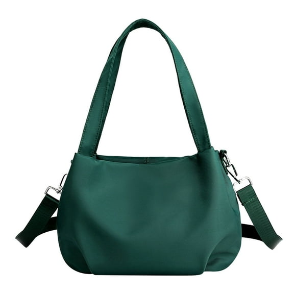 NOKIO Female One-Shoulder Tote Bag, Women'S One-Shoulder Bucket Handbag 2024 New Nylon Bag Fashion One Shoulder Drawstring Crossbody Straddle Light Versatile Casual Bag Small Fresh Bag