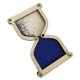 thumbnail image 1 of Juguetes de reloj de arena de madera para niños pequeños, educación infantil temprana, tablero de actividades dunkelblau, 1 of 5