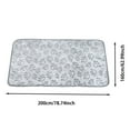thumbnail image 4 of Mupvlun Pet Blanket â Paw Print Soft Blanket, Dog Cat Puppy Blanket, Cozy Washable Warm Rug, for Bed Car Sofa Home (35x30x11cm), 4 of 6