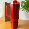 thumbnail image 3 of 2025 new Large Capacity 40Oz Stainless Steel Vacuum Flask - Insulated Tumbler Cup with Lids and Straws, Perfect for Travel, 3 of 5