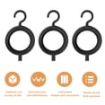 thumbnail image 2 of enjoywould Présentoir à Chapeaux Design Empilable Bord Lisse Haute Résistance Forte Capacité de Charge Ne Se Déforme Pas Facilement Rangement pour Chapeaux Perruque Fournitures pour la Maison, 2 of 9