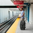 thumbnail image 3 of High Sierra Fairlead 28 Inch Wheeled Duffel Bag with Handle, Mercury, 3 of 12