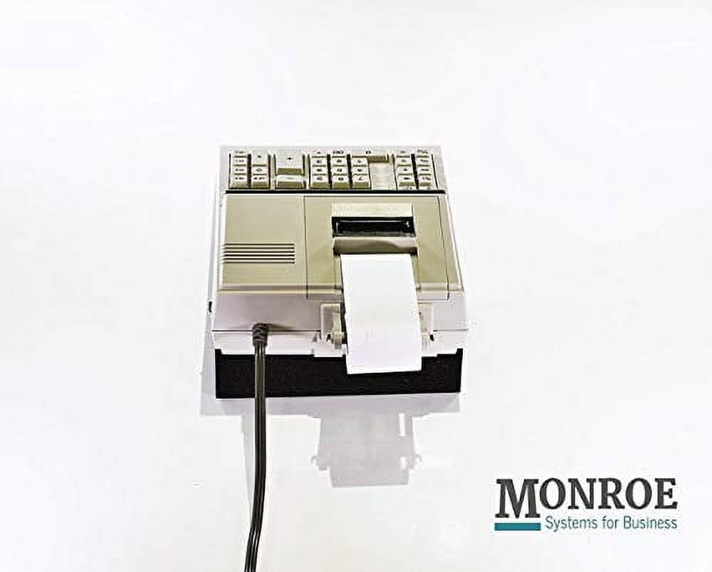 Monroe 122PDX Medium-Duty 12-Digit Print/Display Calculator with The Fastest Printing Speed