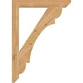 thumbnail image 3 of Ekena Millwork 3 1/2"W x 30"D x 42"H Olympic Slat Smooth Bracket, Western Red Cedar, 3 of 4