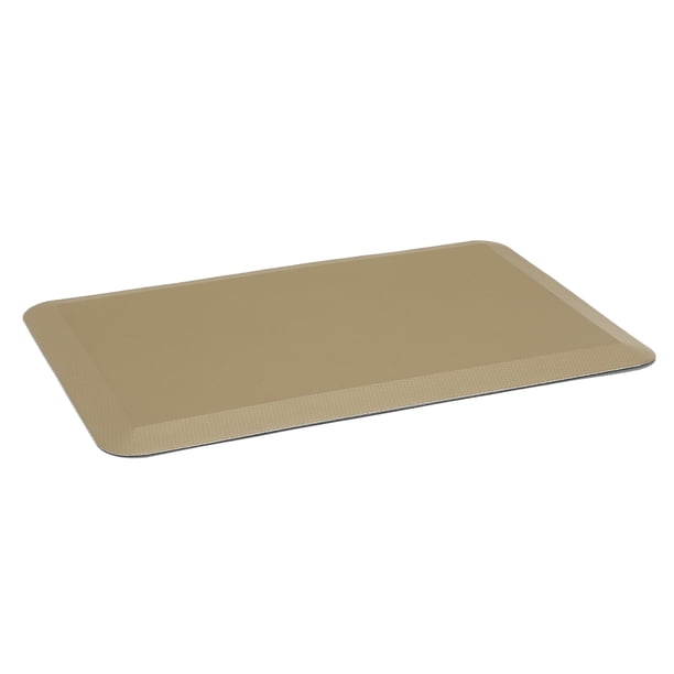 Essentials by OFM ESS8810 20" x 30" AntiFatigue Comfort Mat, Tan