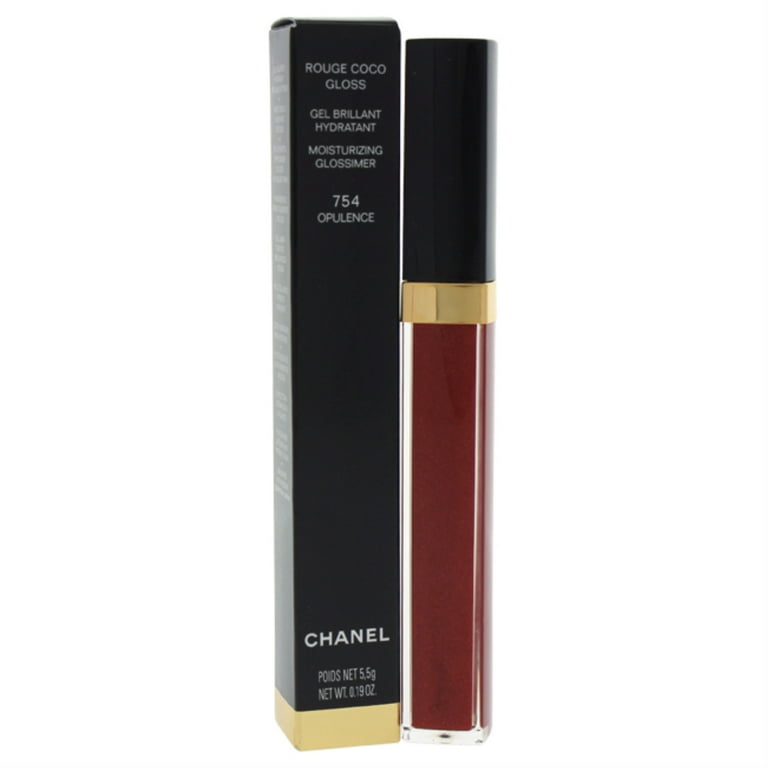 Chanel Rouge Coco Gloss Moisturizing Glossimer - 754 Opulence , 0.19 oz Lip  Gloss