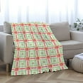 thumbnail image 4 of Yibo Strawberry Cartoon Blanket Flannel Soft and Comfortable Anti-static Bed Sofa Blanket, 4 of 7