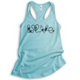 thumbnail image 1 of Love Nurse Tank Top, Ladies Racerback Tank, Nurse Tank, Nurse Appreciation Tank RN Tank Practitioner Tank, Cancun, X-Large, 1 of 3