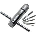 thumbnail image 3 of Youkk M3-M8 Adjustable T-Handle Ratchet Holder Wrench + 5pcs M3-M8 Machine Screw Thread Metric Plug, 3 of 6