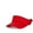 RED, variant on Yupoong Men's Cool & Dry Visor, Style Y8110