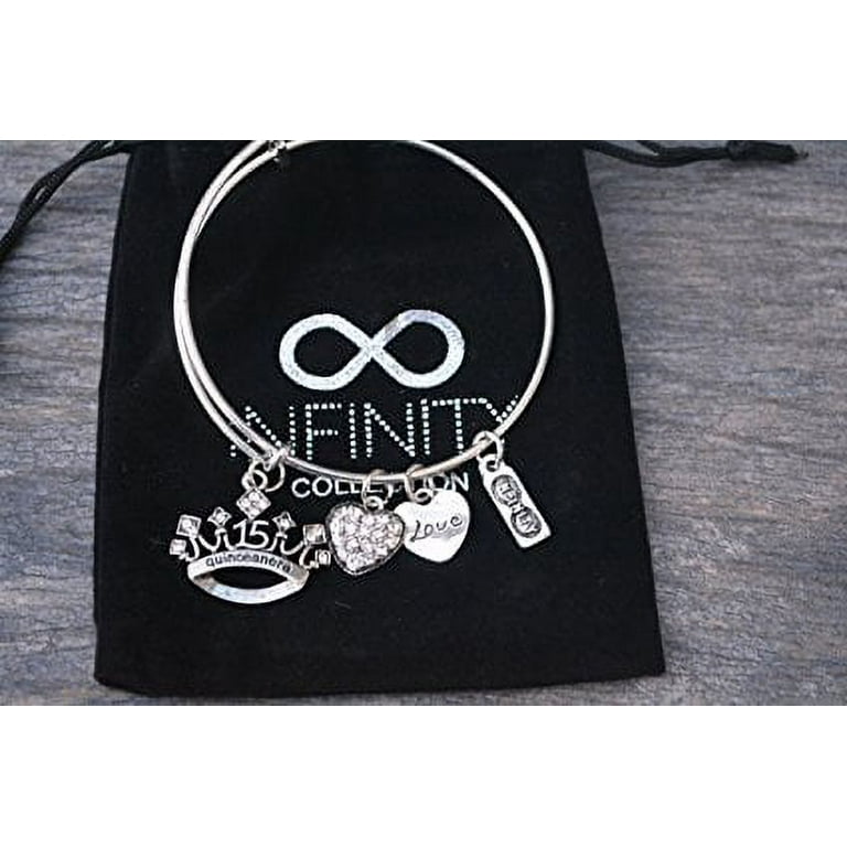 Quinceanera bracelets sterling silver shop