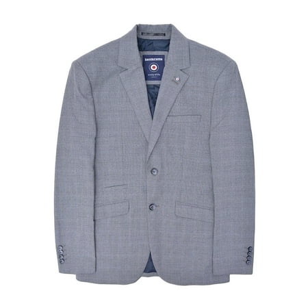 Lambretta Mens Dawson Checked Blazer