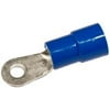 Morris Products 11396 Nylon Insulated Ring Terminals - 6Awg Wire, 0.3 1 In. Stud, Pack Of 100