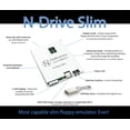 thumbnail image 3 of Nalbantov USB Floppy Disk Drive Emulator N-Drive Industrial Slim for Husqvarna Viking Designer, 3 of 4