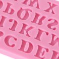 thumbnail image 3 of Silicone Letter Number Mold Set of 3 Soft Candy Chocolate Baking Molds Multifunctional Baking Pan for Cake Decor, 3 of 7