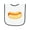 White and Navy, variant on Inktastic Funny Hot Dog Baby Terry Cloth Bib
