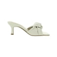 thumbnail image 2 of Alfani Womens Niah Faux Leather Open Toe Heels, 2 of 3