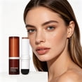 thumbnail image 2 of EGNMCR Stereoscopic Light Stick Nose Waterproof And Sweatproof Makeup Double Headed With Dyeing contouring contouring, 2 of 4