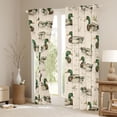 thumbnail image 3 of Feelyou Wildlife Duck Blackout Curtains Set of 2 (52x84 Each), Rustic Window Curtains, 3 of 6