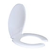 thumbnail image 1 of Asiento para Baño Mainstays Elipse Blanco, 1 of 3